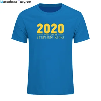 Nauja Vasaros Atvykimo 2020 Parašytas Stephen King Marškinėliai vyrams, Medvilnės marškinėliai trumpomis Rankovėmis Tee Vyrų Viršūnes Marškinėlius Atsitiktinis Marškinėliai