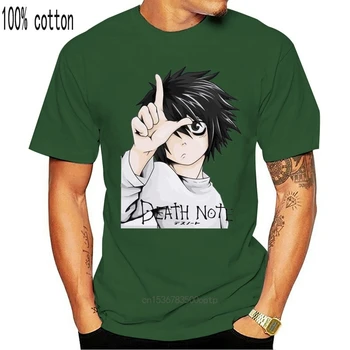 Naujas 2018 death note, marškinėliai vyras Trumpas rankovės deathnote vasaros ryuuku ryuk spausdinti juokinga Vyrų marškinėliai japonų anime marškinėlius vyrų viršūnės