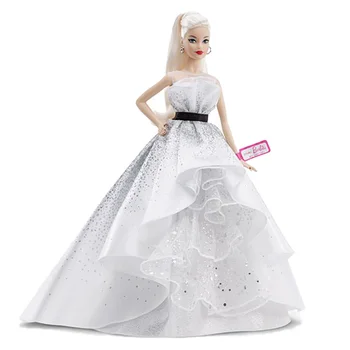 Naujas Barbie 60-Ąsias Diamond Įkvėpė Limited Collection Serijos Priedai Lėlės Fashionista Princesė Mergina Vaikų Žaislai