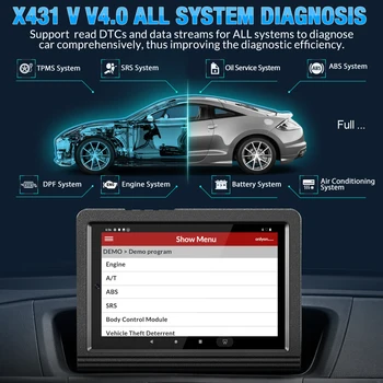 Naujas Dizainas LAUNCH X431 V 8 COLIŲ Automobilių diagnostikos įrankis palaiko full ECU sistema X-431 V/Pro auto Scanner su 2 metų nemokamai atnaujinti