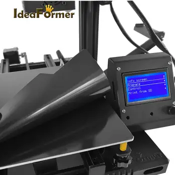 Naujas Ideaformer Pro 3D Spausdintuvas FDM TMC2208 Vairuotojo Magnetinio Statyti Plokštė, Spausdintuvas 300*300*350mm 3D Spausdintuvas 