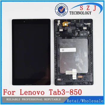 Naujas Lenovo TAB3 8.0 850 850F 850M TB3-850 TB3-850M TB-850M Tab3-850 Jutiklinis Ekranas skaitmeninis keitiklis Stiklas + LCD Ekranas Asamblėja