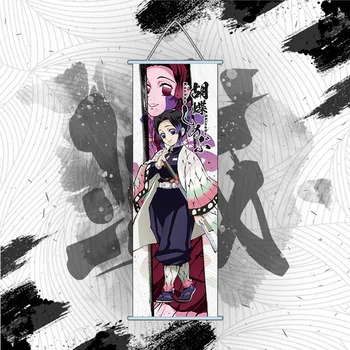 Naujas Populiarus Anime Demon Slayer: Kimetsu Nr. Yaiba Plakatas Audinio Pažymėkite Tapybos Sienos Nuotrauka Anime Sienos Pažymėkite Kabinti Deco
