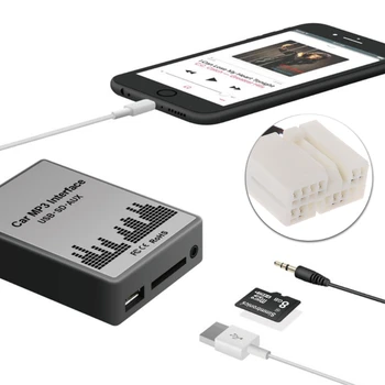Naujas Populiarus USB SD AUX Automobilinį MP3 Muzikos Grotuvas Adapteris CD Pakeisti Suzuki 