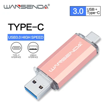 Naujas WANSENDA 2 in 1 OTG USB 