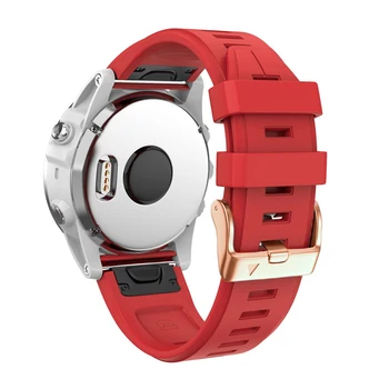 Naujas Watch Band Apyrankę, Garmin Fenix 6S Pro/5S Plus smart žiūrėti Greitas Spaudai Silikono Lengvai Tilptų Apyrankė Priedai