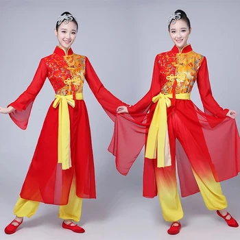 Naujas Yangko būgno komanda drabužių vyrams ir moterims suaugusiųjų nacionalinės vėjo būgnais drabužių drakonas ir liūtas kostiumas kostiumai