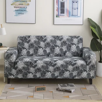 Naujausias minkšta patogi sofa apima gyvenamasis kambarys sofos padengti elastinga sofos užvalkalai 1/2/3/4 sėdynės kampe sofa dangtis