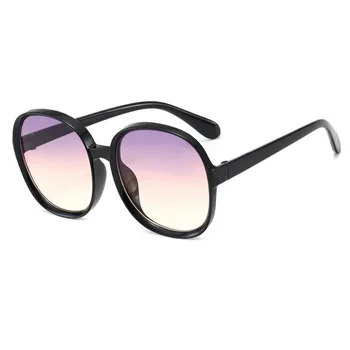 Negabaritinių Apvalūs Akiniai nuo saulės Moterims, Prabangos Prekės ženklo Mados Saulės akiniai 2020 Ponios Moteris Akinius Gafas Atspalvį de sol UV400 okulary