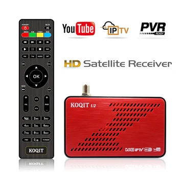 Nemokama DVB S2 IPTV Dekoderis DVB-S2 Receptorių palydovinis imtuvas Palydovinis tv imtuvas Wifi/RJ45 Finder 