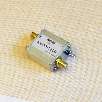 Nemokamas pristatymas KVCO-1200 1.2 g 1200MHz RF mikrobangų įtampos osciliatoriai, VCO, valyti signalo šaltinis jutiklis