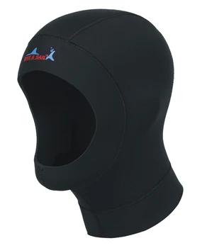 Nemokamas Pristatymas neopreno nardymo skrybėlę profesinės uniex NCR audinio plaukimo kepuraitė žiemą šalta-įrodymas, wetsuits galvos dangtelis, nardymas šalmas