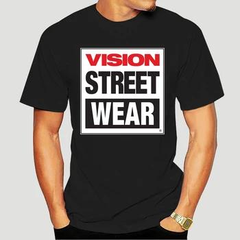 New Vision Street Wear Riedlentė - Custom Vyrų Black Marškinėliai Tee-2034A