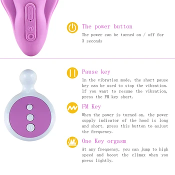 Nešiojami USB Drugelis Dildo Vibratorius Kelnaitės Sekso Žaislai Moterims, Masturbator Klitorio Stimuliatorius Belaidžio Nuotolinio Valdymo Lauko