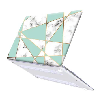 Nešiojamojo kompiuterio Korpuso Case Cover for Apple MacBook Air Pro Retina 11 12 13 15 16 Spausdinimo Marmuro Lengvas Kompiuteris Atveju