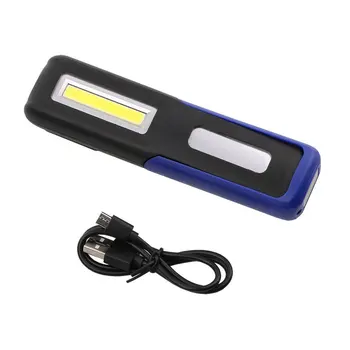 Nešiojamą USB Įkrovimo XPE COB LED Darbo Šviesos Magnetinis priešslydžio sistema, LED Remontas Avarinis Žibintuvėlis Darbo Žibintas