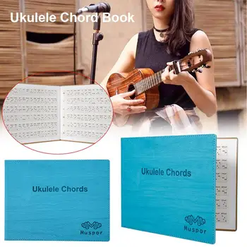 Nešiojamų Havajų Gitaros Styga Knygos Ukulėle Akordas Knyga Muzikos Instrumentas, Pratybų Lapo Tablature Ukulėle Akordas Prekes
