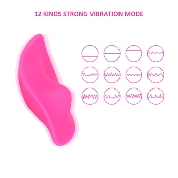Nešiojamų Klitorio Stimuliatorius Nematomas, Tylus Panty Vibratorius Belaidžio Nuotolinio Valdymo Vibruojantis Kiaušinis Sekso Žaislai Moterims, Suaugusiųjų Žaidimas