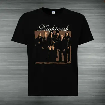 Nightwish Rock Band Logo T Shirt