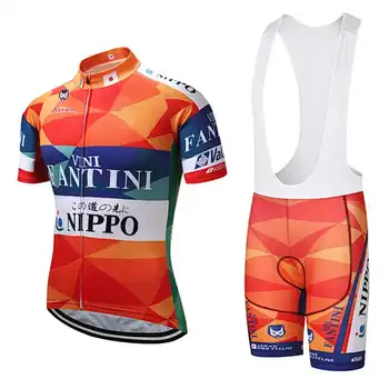 Nippo dviračių džersis kostiumas vasarą vyrams trumpomis rankovėmis, kombinezonai su antkrūtiniais šortai rinkiniai maillot ciclismo dviračių mtb drabužių roadbike sportinės aprangos komplektas