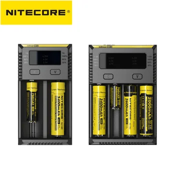 Nitecore Naujas I2 I4 Digi įkroviklis LCD Protingas Schema li-ion Už 26650 18650 16340 14500 AAA Baterijos Kroviklis