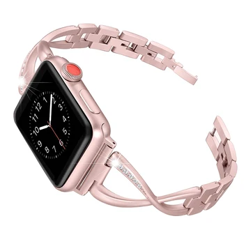Nuorodą apyrankę, dirželį, apple watch band 42mm 38mm serijos 5/4/3/2/1 iwatch juosta 44mm 40mm, nerūdijančio plieno watchband gen.6