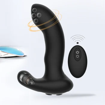Nuotolinio Analinis Kaištis Butt Plug Analinis Žaislas, skirtas Moters Prostatos Milker Galinga Vibracija Prostatos Massager Vibrator Vyrams