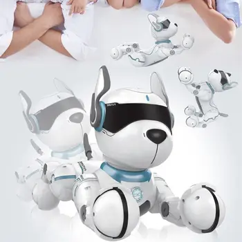 Nuotolinio Valdymo Robotas Šuo Žaislas Vaikas Anksti Švietimo Žaislas Smart Stunt Šuniukas Robotas