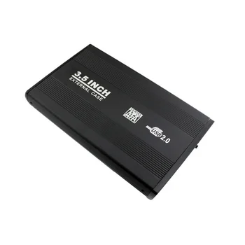 Nworld 3.5 colių USB 2.0 High Speed Išorės SATA HDD Kietojo disko Disko Atveju Talpyklos