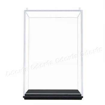 Odoria Akrilo Vitrinos/Box (9.6x9.6x14.8 cm), organinio stiklo apsauga nuo dulkių Vitrina Veiksmų Skaičius, Modeliai, Pop Kolekcionuojamų