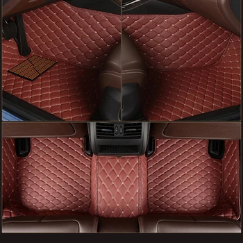 Odos Custom 5 Sėdynės automobilio grindų kilimėlis Mercedes B Klase, W245 W246 W242 W247 B-Klasse B180 B200 B250 b250E Boksininkas 40 kilimas
