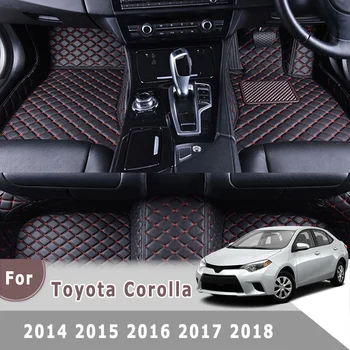 Odos Kilimėliai Auto Salono Kilimai Dešinėje pusėje Automobilių Kilimėliai Toyota Corolla XI 11 E170 2016 2017 2018