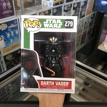 Oficialus Funko pop Star Wars: Holiday - Darth Vader su Candy Cane Vinilo Veiksmų Skaičius, Kolekcines, Modelis Žaislas su Originalo langelyje