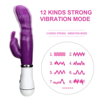 OLO Rabbit Vibratorius Moterims G taško Massager Klitorio Stimuliatorius Moterų Masturbator Sekso Produktai Sekso Žaislai 12 Vibracijos Režimą