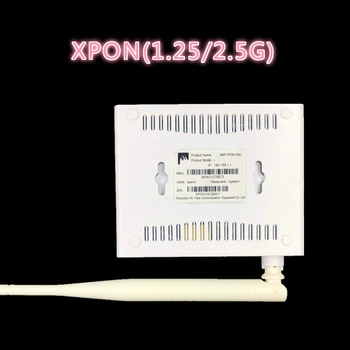 ONU EPON 1,25 G GPON 2.5 G XPON(1,25 g/2,5 g)ONU su wifi FTTH TINKLO onu wifi modemas 10/100/1000M RJ45 WIFI 2.4 G OLT jungiklis