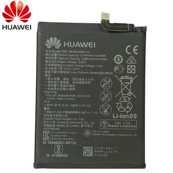 Originalaus Akumuliatoriaus HB486486ECW Už Huawei Huawei 30 Pro Mate 20 Pro Nova 2 plius P20 Garbę 10 garbę 8, Telefono Baterija