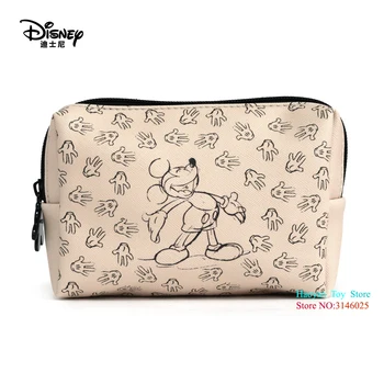 Originali Disney 7PCS/SET Mickey Minnie Multi-funkcija Moterys, Krepšys, Piniginė Piniginės Kūdikių Priežiūros Krepšiai, Mada Mumija Krepšiai Disney 