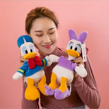 Originalus Disney 30cm Mickey Mouse Minnie ančiukas Donaldas, Daisy Lėlės Iškamšos Mergaitė berniuko Pliušinis Žaislas Vaikams Gimtadienio dovana