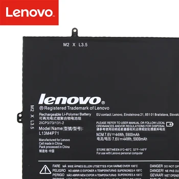 Originalus Laptopo baterija Lenovo Jogos 3 Pro 1370 L13M4P71 L14S4P71 45N1090 45N1091 45N1089 7.6 V 44wh 5900mAh