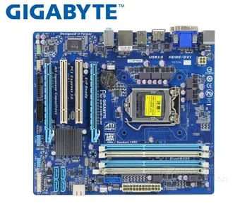 Originalus plokštę už Gigabyte GA-B75M-D3H už DDR3 intel LGA 1155 B75M-D3H 32GB USB2.0 USB3.0 B75 naudoti darbastalio plokštė