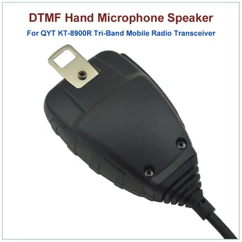 Originalus QYT 8 Pin DTMF Rankų Garsiakalbis Mikrofonas QYT KT-8900R KT8900R Tri-band Mini Judriojo Radijo siųstuvas-imtuvas