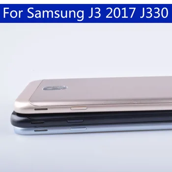 Originalus Samsung Galaxy j3 skyrius 2017 J330 J330F SM-J330F Korpusas, Baterijos Dangtelis, galinis Dangtelis Atveju Galinių Durelių Važiuoklės Shell