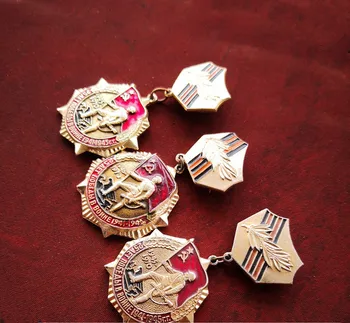 Originalus Sovietų Sąjungos Tėvynės Pergalę Ženklelis 25-Metis Medalis 1970th Specialias Atminimo Aliuminio Medalis Senas Pin