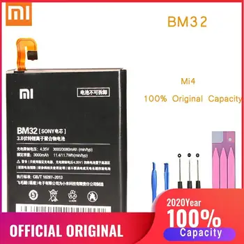 Originalus Telefonas, Baterija Xiaomi Mi4 BM32 Baterijos Pakeitimas, Baterijos Xiomi bateria už Xiaomi M4 Mi4 Mi 4