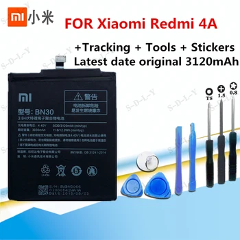 Originalus XiaoMi Bateriją Už Xiaomi Mi Redmi Pastaba Sumaišykite 2 3 3 3 VNT., 4 4X 4A 4C 5 5A 5S 5X M5 6 6A 7 8 Pro Plus baterijos