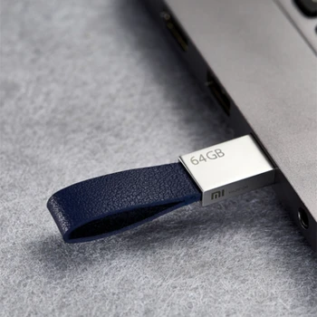 Originalus Xiaomi Mijia USB3.0 Flash Drive, U Disko Pen Ratai Nešiojamų USB Disko, 64G, Didelės spartos duomenų Perdavimo Metalinis korpusas Kompaktiškas Dydis