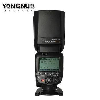 Originalus YONGNUO YN600EX-RT II 2.4 G Bevielio HSS 1/8000s Meistras TTL Flash Speedlite Canon Fotoaparatas kaip 600EX-RT YN600EX RT II