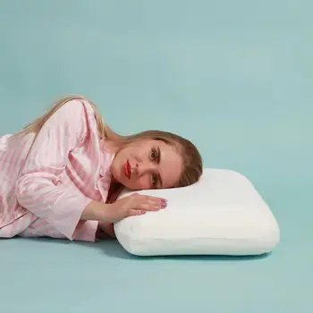 Ortopedijos gelio pagalve šviežių miego, stačiakampio formos pagalvę su geliu, ecosapiens, es-78034