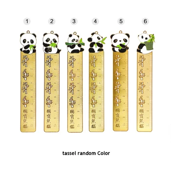 Panda Metalo Žymą Tuščiaviduriai Valdovas Kutas Pakabukas Kūrybos Žymą Kanceliarinės Prekės Mokykla, Biuro Reikmenų Kinų Stiliaus Dovanos