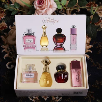 Parfum 100ml kvepalai Moterims Paslaptinga, gaivus ir elegantiškas 4 butelį nustatyti kvepalų, dovanų dėžutėje šviesos kvepalų antiperspirantai parfum